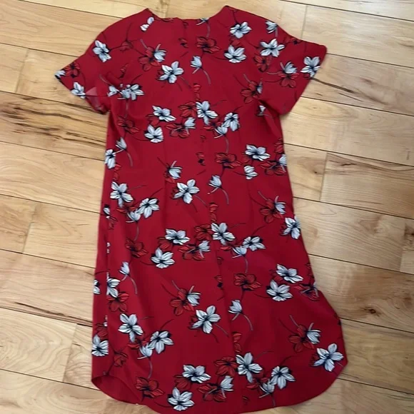 Banana Republic Floral shift dress Size 8 - Picture 6 of 10
